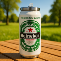 Termo Metálico Deportivo ✨ MODERN DRINKS 🥤 (Conserva la temperatura y diseño moderno)