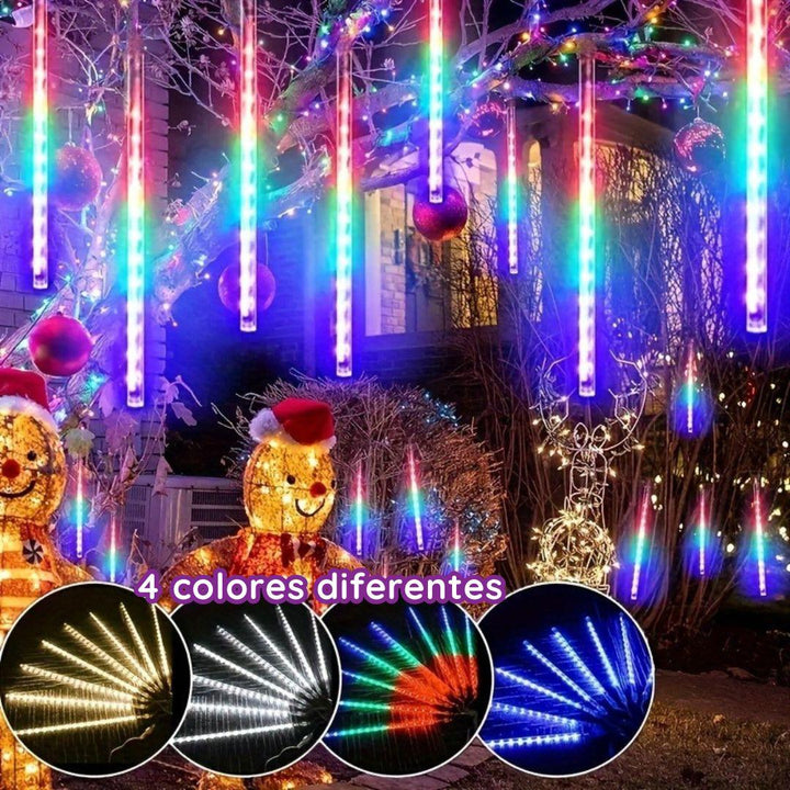 Guirnalda 262 Luces Digitales Navideñas 🎄 LEDICEMax 🎇 (Efecto meteoro 3 metros)