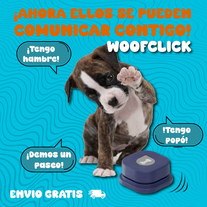 Botón Entrenador para perros 🔊 SUPER CAN PRO 🐶 (Graba comandos y estimula aprendizaje)