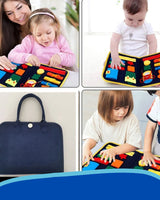 KIT: Libro Sensorial entrenamiento 🧠 EXPLOR MONTESSORI 🔎 (+30 Actividades de aprendizaje rápido)