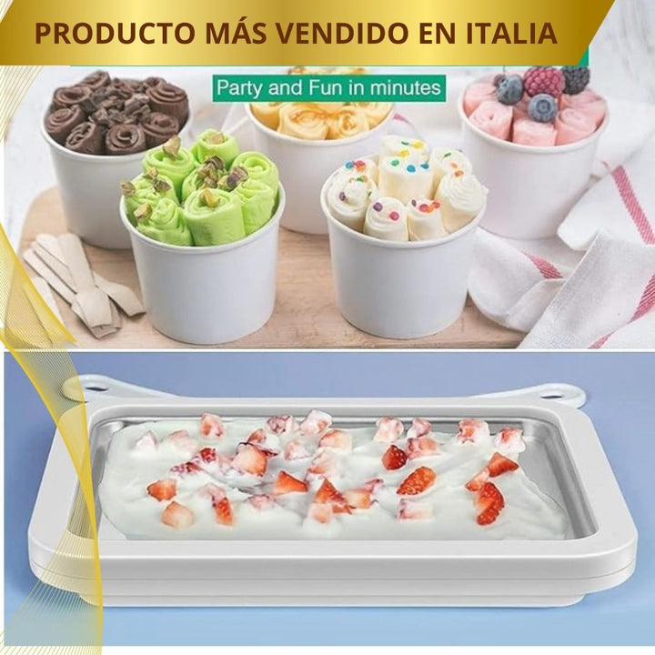 Máquina para Helados Instantáneos 🍨 ICE ROLL🤩 ( En segundos)