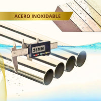 Tendedero Retráctil  y plegable en acero💥 XXL 💫 ( Extiende hasta 2,30 mts y resiste 150 kg)