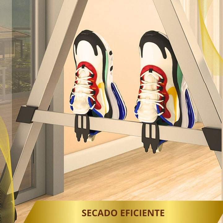 Tendedero Retráctil  y plegable en acero💥 XXL 💫 ( Extiende hasta 2,30 mts y resiste 150 kg)
