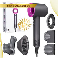 Secador Premium de Cabello💎 Dyson Supersonico 💆🏼‍♀️ ( Seca, alisa y Quita 100% Frizz)