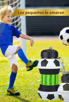Termo plegable tomatodo ⚽️ MAGICSoccer 🏃🏻‍♂️ ( Libre de BPA, Fomenta el consumo de agua)