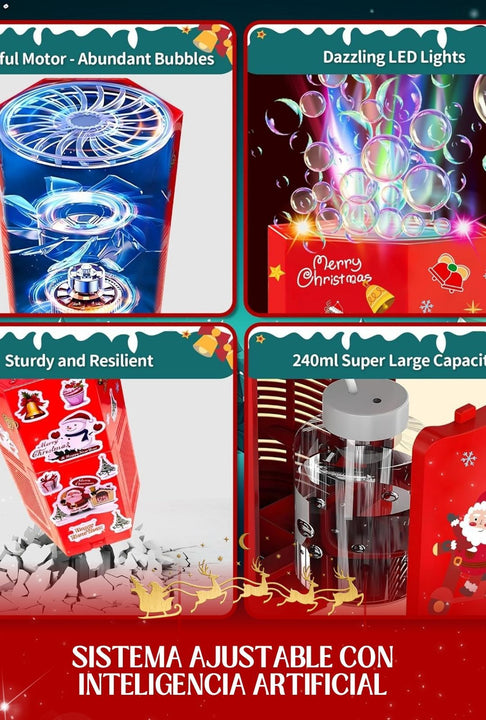 Kit Pirotecnia automática de burbujas  ✨ MAGIC BUBBLE 🎉 (100% Reutilizable  libre de riesgos)