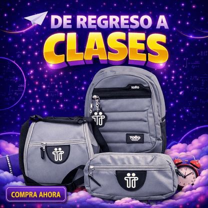 OFERTA LOCURA 3x1💥 Combo maleta 🎒T🌀TT🌀Pro® ( Maleta + Lonchera + Cartuchera)