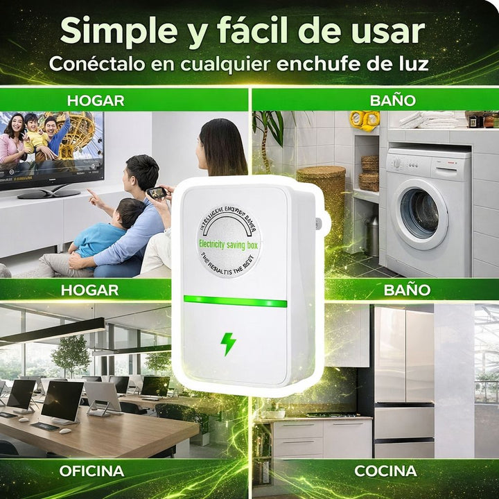 IMPORTADO Ahorrador de Energía⚡️ REDUX Max 🤩 ( GARANTIA 50% de Ahorro factura Luz )