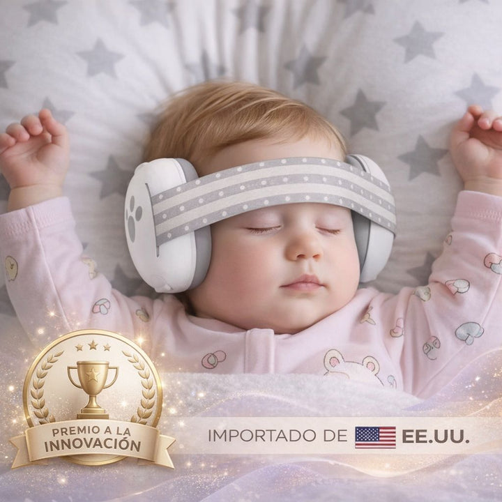 Audífonos aisladores ruido  🎧 PROTEC Baby™️👶  (Protege 100% del ruido de los 0 a 36 meses)