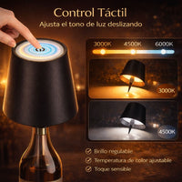 Lampara corcho para botella✨ Luxury Max 🍾( Adaptable a cualquier botella)