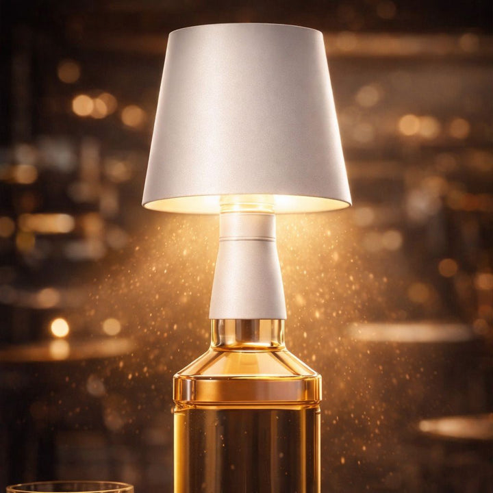 Lampara corcho para botella✨ Luxury Max 🍾( Adaptable a cualquier botella)