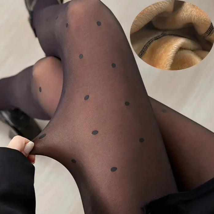 Medias Térmicas Traslúcidas ❄️ THERMAL PRO 👗 (Elásticas con Grosor y Ajuste perfecto)