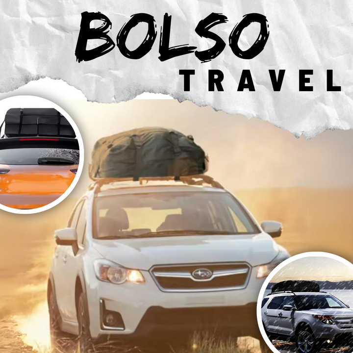 Bolso Portaequipaje para carro 🚘 TRAVEL SECURE 🧳 (Impermeable y de gran capacidad)