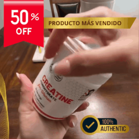 CREATINA MONOHIDRATO🔥 Power Up Girl 💪🏼 (Logra en días lo que te tardaría años.)