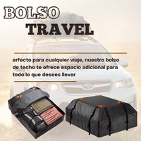 Bolso Portaequipaje para carro 🚘 TRAVEL SECURE 🧳 (Impermeable y de gran capacidad)