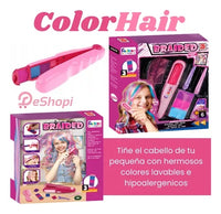 Kit Mágico para Cabello 🌈 COLOR POP 🤩 (Colores vibrantes y lavables)