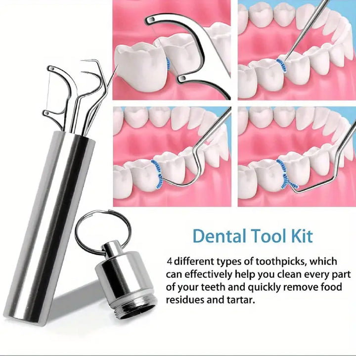 Kit De Limpieza Dental 7 piezas 🦷 ULTRA SMILE 😁 (Práctico y discreto)