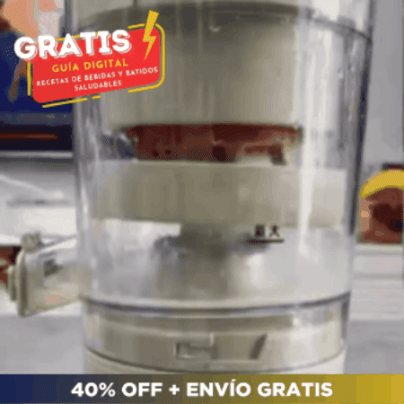 Extractor automático de frutas ⚡️ DRINKS PRO 🍊 (Exprime 360º todo tipo de fruta)