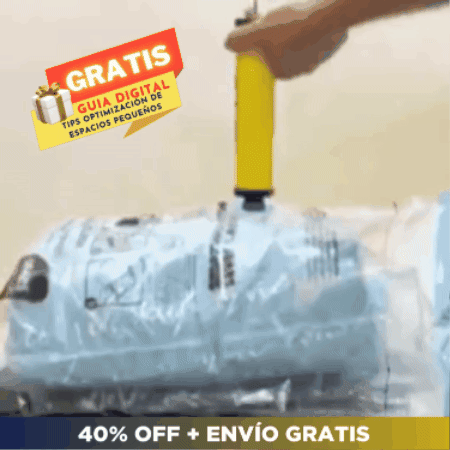 Kit Empaque al vacío 🧥 PRACTIC POWERPRO 💥 (Reducción 75% de volumen)