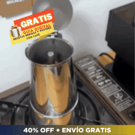 Cafetera Italiana 😍 EXPRESS COFFEE ☕️ (Rinde hasta 9 tazas)