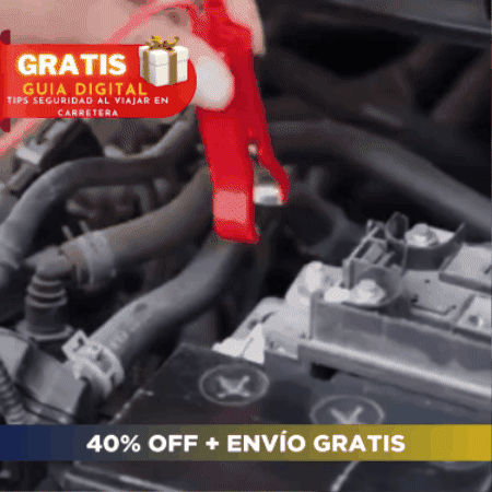 Cargador Inteligente bateria de carro 🚗 ENERGY PRO 🔋 (Carga segura, rapida y fácil de usar)