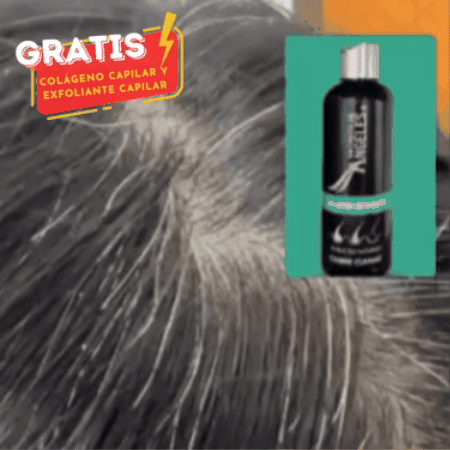 Shampoo Cubre cabello blanco 🌟 POWER FORCE 💥 (GRATIS: Colágeno Capilar y Exfoliante corporal)
