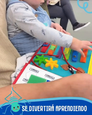KIT: Libro Sensorial entrenamiento 🧠 EXPLOR MONTESSORI 🔎 (+30 Activida – castitienda.com