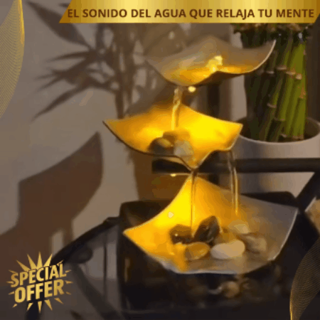 Fuente de agua💎Zen Serenity ⛲ (Decoración que relaja y transforma tu espacio)
