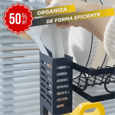Escurridor de platos Importado💧FAST CLEAN🚰 (Ahorrador práctico de espacio)