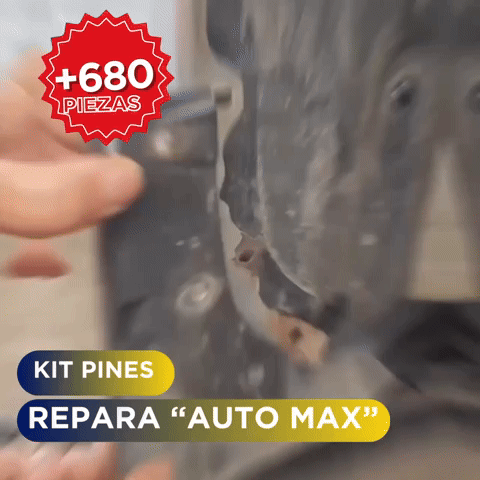 kIT IMPORTADO Pines reparador carro 🚗 AUTO MAX 🧰 (+680 Piezas)