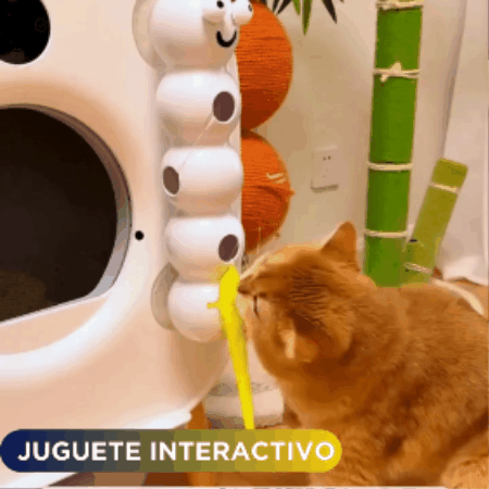IMPORTADO: Juguete automático Oruga para gato 🐛FUNNYCat 😸 (Batería recargable USB integrada)