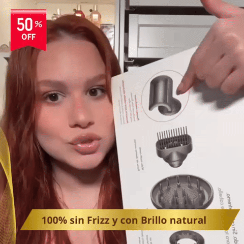 Secador Premium de Cabello💎 Dyson Supersonico 💆🏼‍♀️ ( Seca, alisa y Quita 100% Frizz)