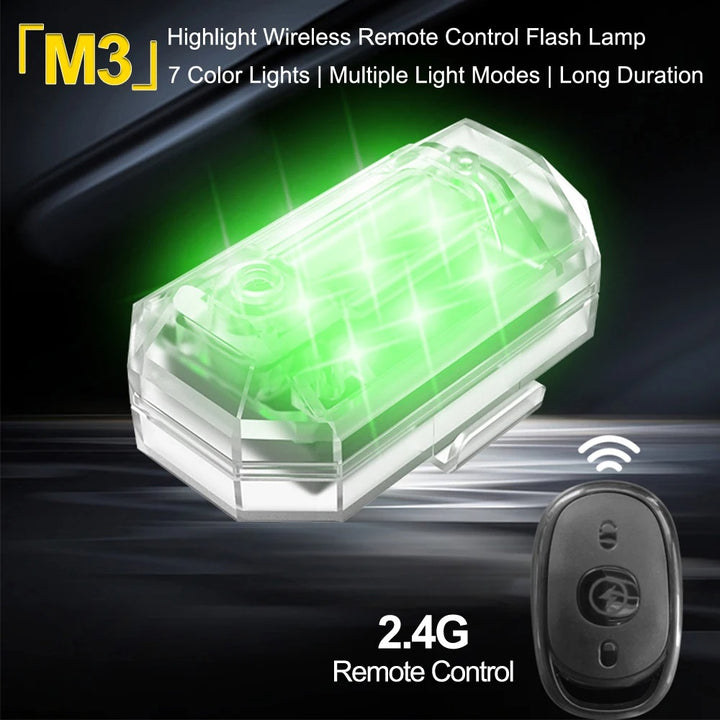 Kit de iluminación para vehículos ⚡️ DELUXE CAR 🚘 (Recargable con 7 colores)