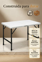 Mesa Plegable Portátil Premium 120x60cm