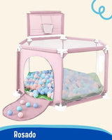 🏰  Corral  piscina de Pelotas 🌈 MAGIC Pool 🧸(GRATIS : Pelotas, diversión segura y colorida)