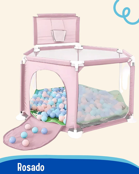 🏰  Corral  piscina de Pelotas 🌈 MAGIC Pool 🧸(GRATIS : Pelotas, diversión segura y colorida)