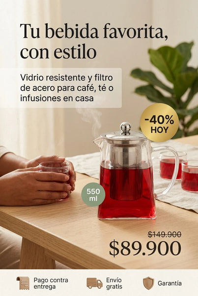 Tetera Infusora de Bebidas LuxuryTe