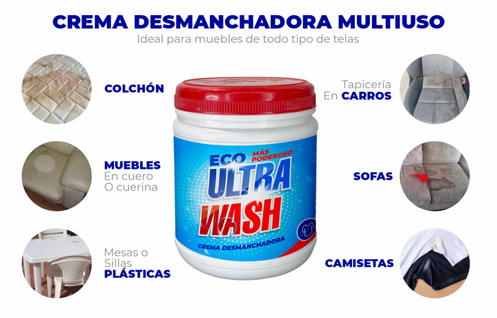 Crema Desmanchadora -  🧼 ULTRA WASH 💎