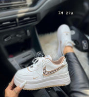 Nueva colección tenis Mujer doble planta 👟 ELEVA GOLD 💎