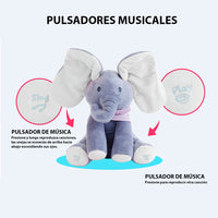🎄 Elefante con movimientos Interactivos🐘 MUSICRELAX 🎼 (Extra suave y estimulante) 🎁