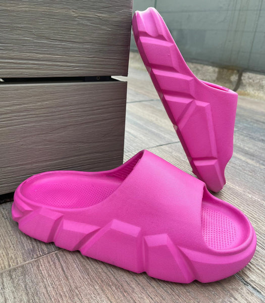 Pantuflas Transformers Fucsia