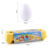 🎄OFERTA NAVIDEÑA 🎁Juego Montessori huevos Educativos 🥚FIGUCOLORS🤓 (Cubeta 12 und)