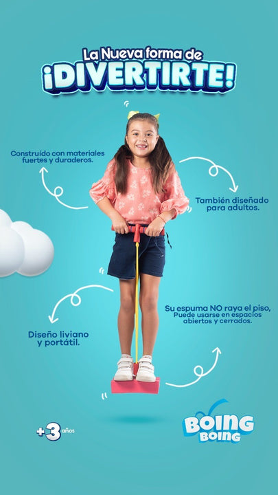 Saltarín Interactivo - Boing Boing PRO 🎁 OFERTA BORRADOR