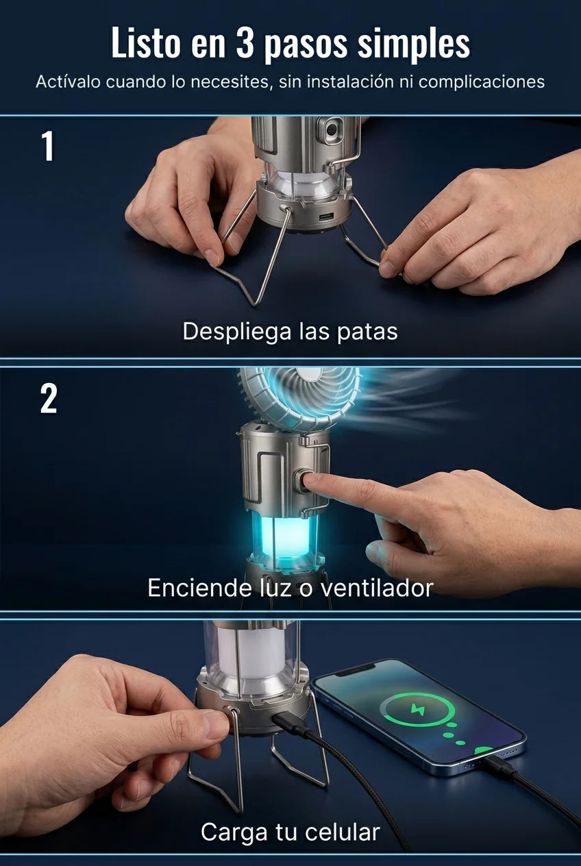 Cómo usar el Aerolux 3EN1 en 3 pasos simples