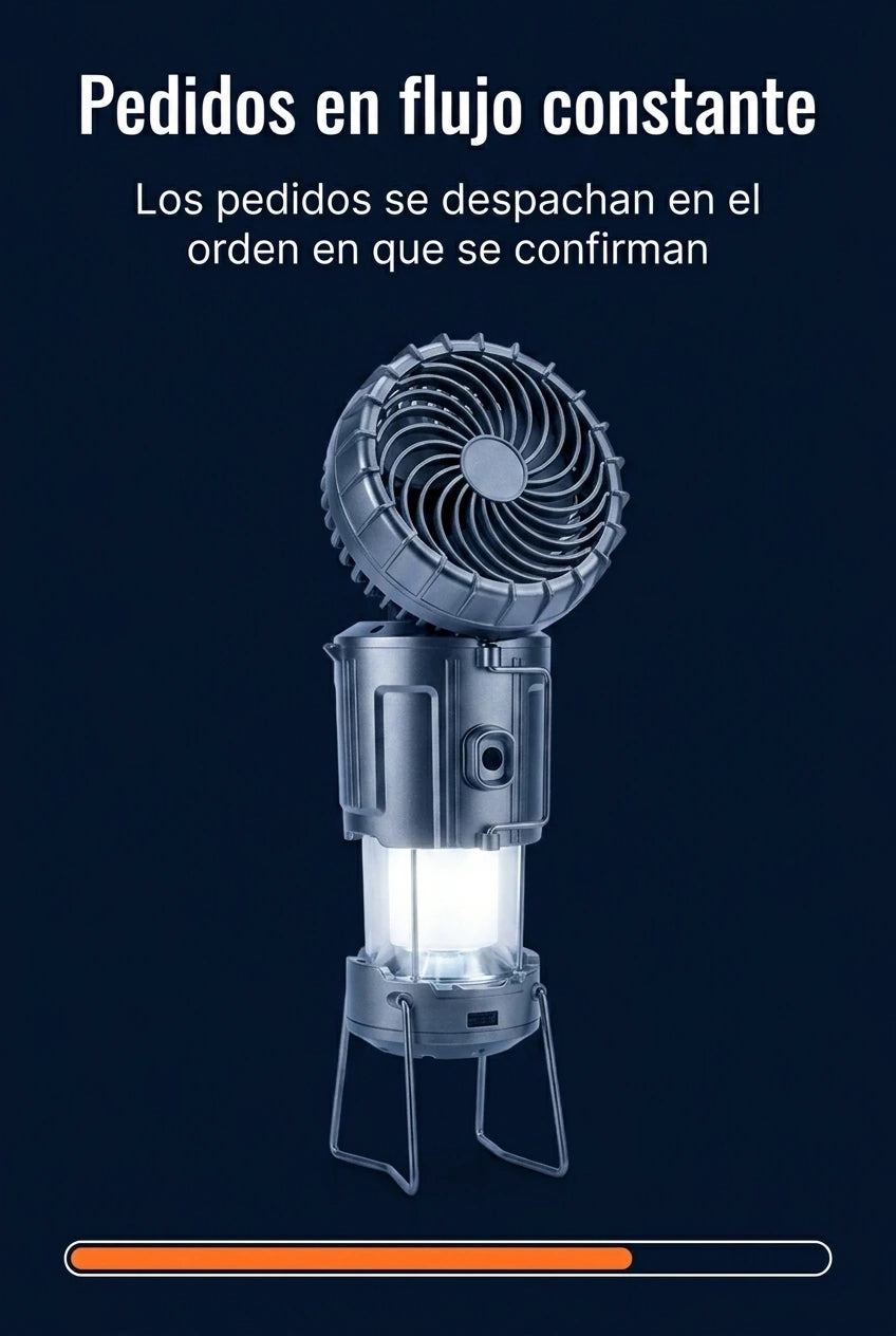 Pedidos en flujo constante del Aerolux 3EN1