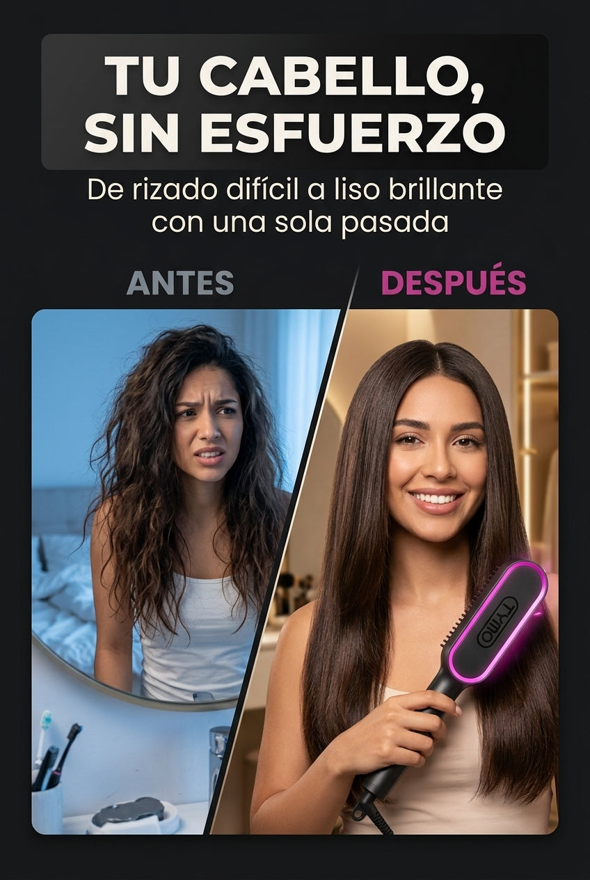 Transformación antes y después