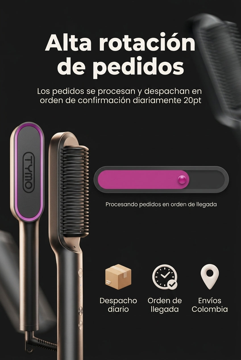 Alta rotación de pedidos