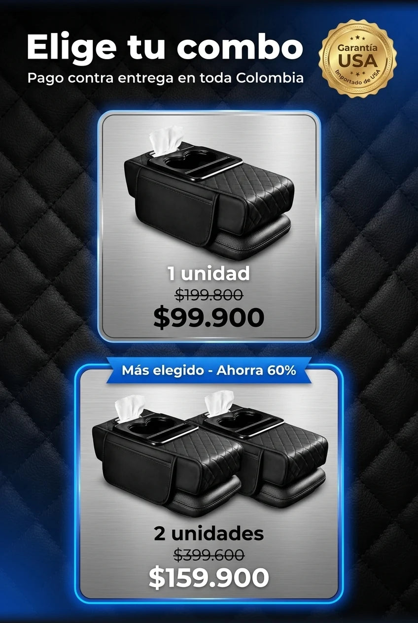 Combos: 1 unidad $99.900, 2 unidades $159.900
