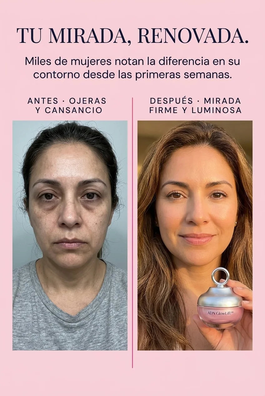 Tu mirada, renovada — antes y después