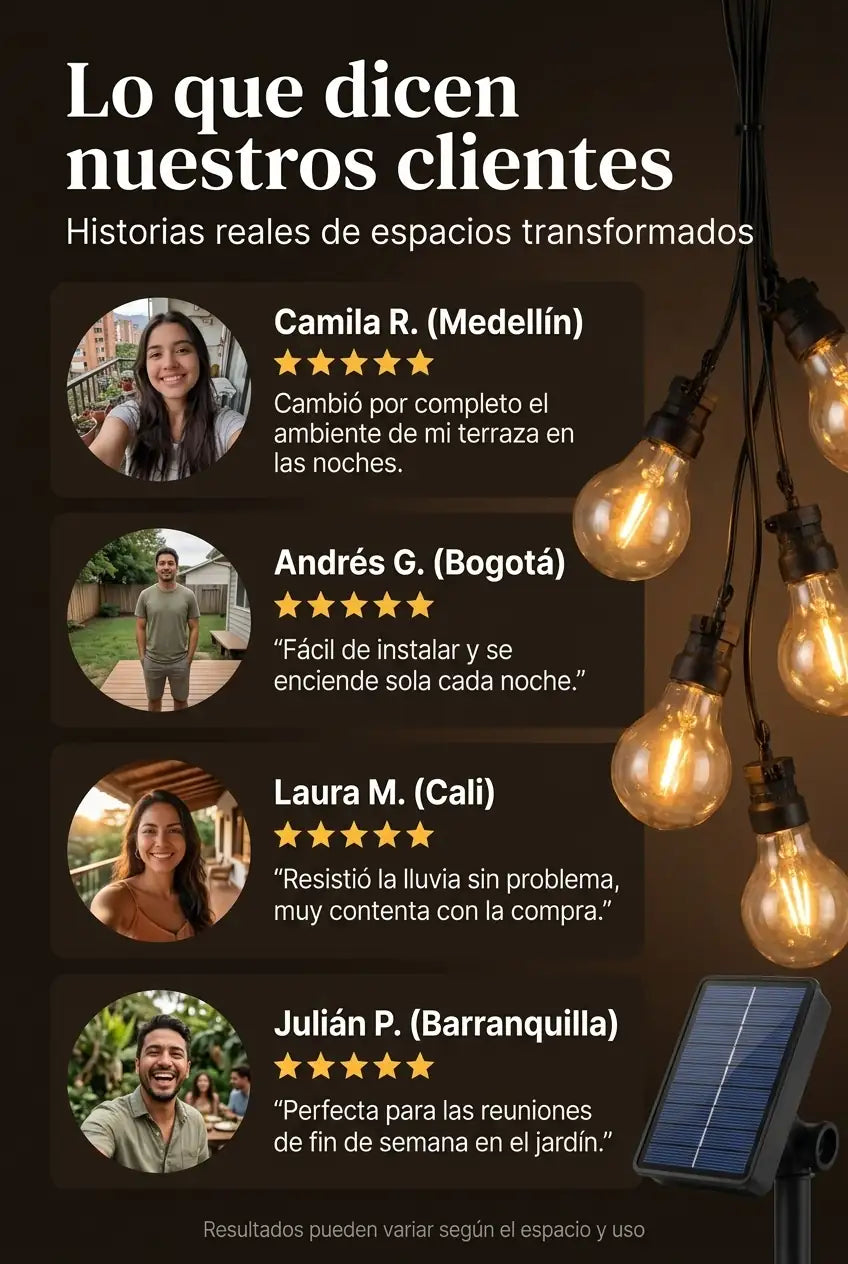Lo que dicen los clientes que ya transformaron su espacio exterior
